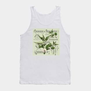 dark academia leaf wildflower french country Tank Top